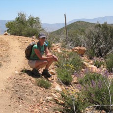 Hiking to the top of Combs Peak