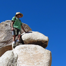 Summer Sand Angels in the Anza Borrego Desert