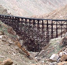 Hiking from Mortero Palms to The Goat Canyon Trestle